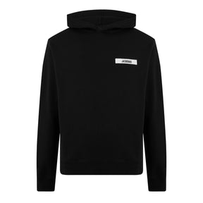 Men's Logo Cotton Gros Grain Hoodie
