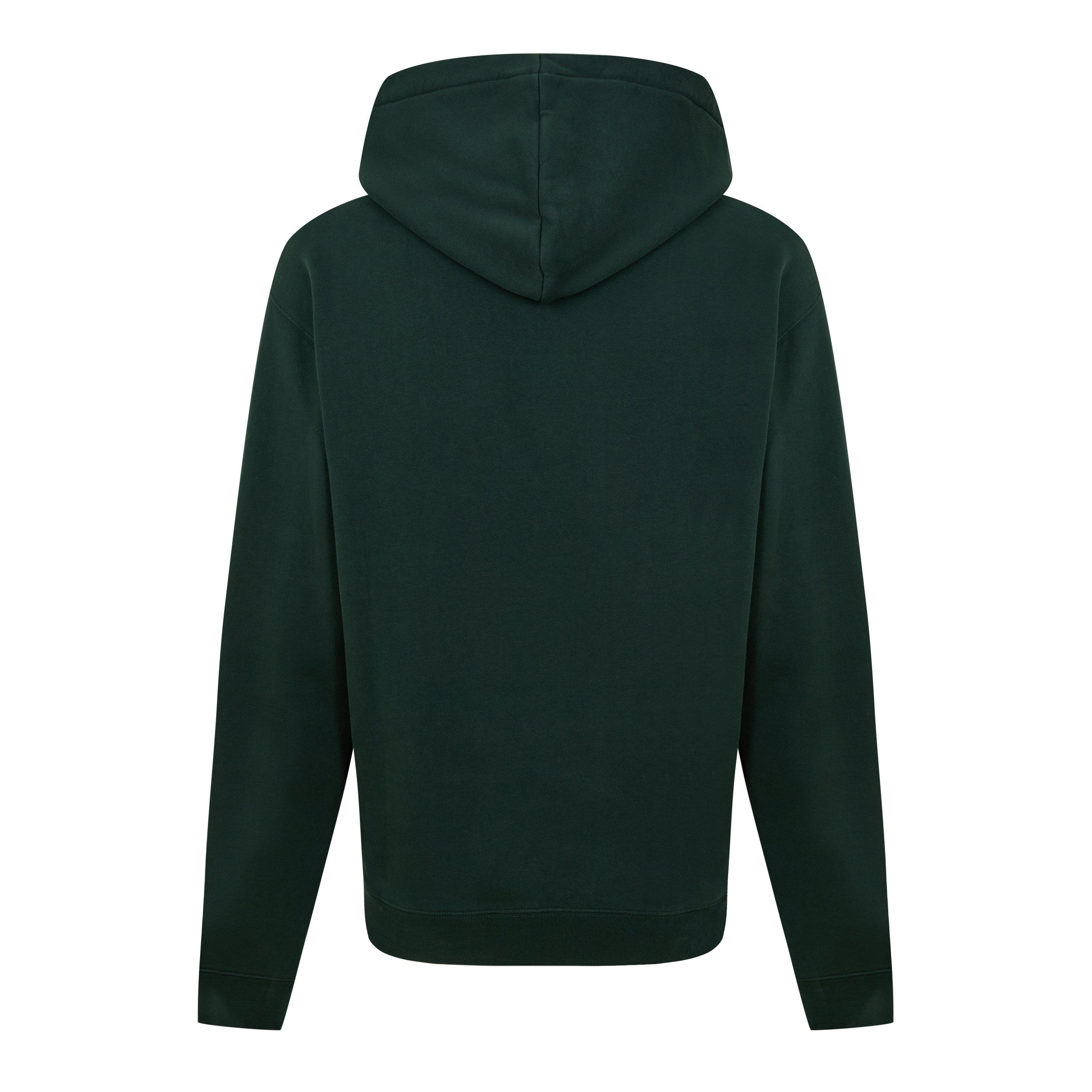 Men's Logo Cotton Gros Grain Hoodie
