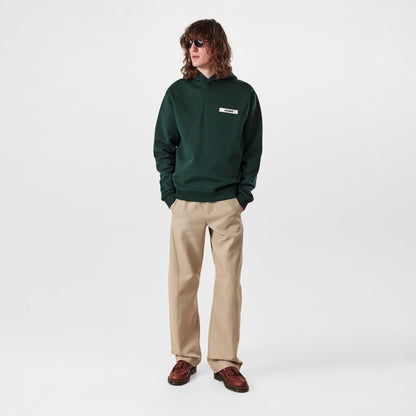 Men's Logo Cotton Gros Grain Hoodie