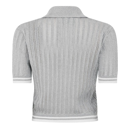 Silver Polo Shirt