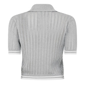 Silver Polo Shirt