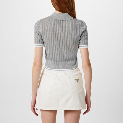 Silver Polo Shirt
