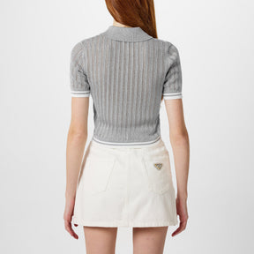 Silver Polo Shirt