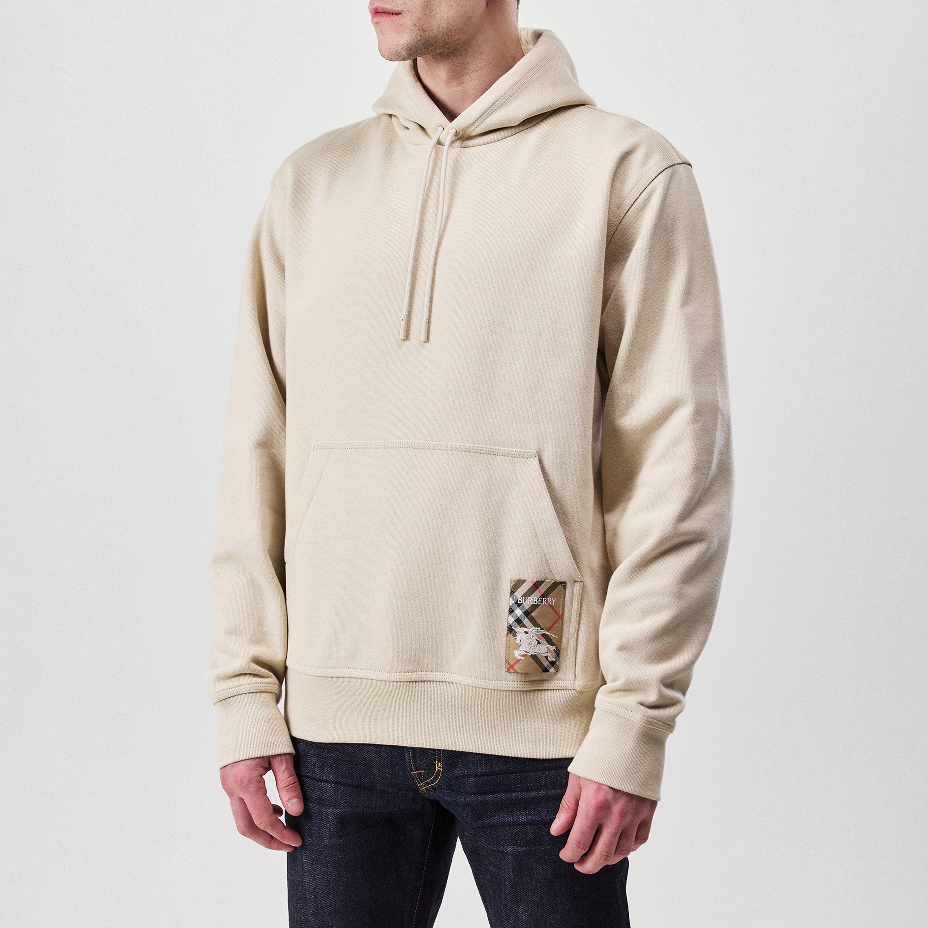 Check-Patch Hoodie