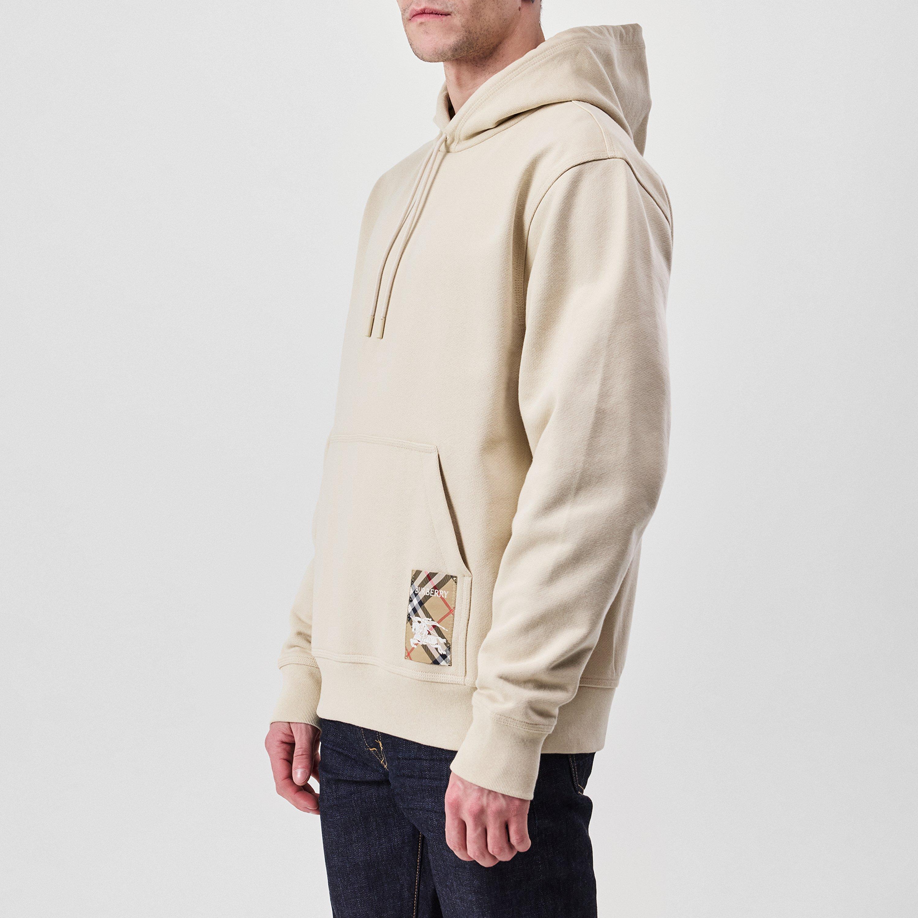 Check-Patch Hoodie