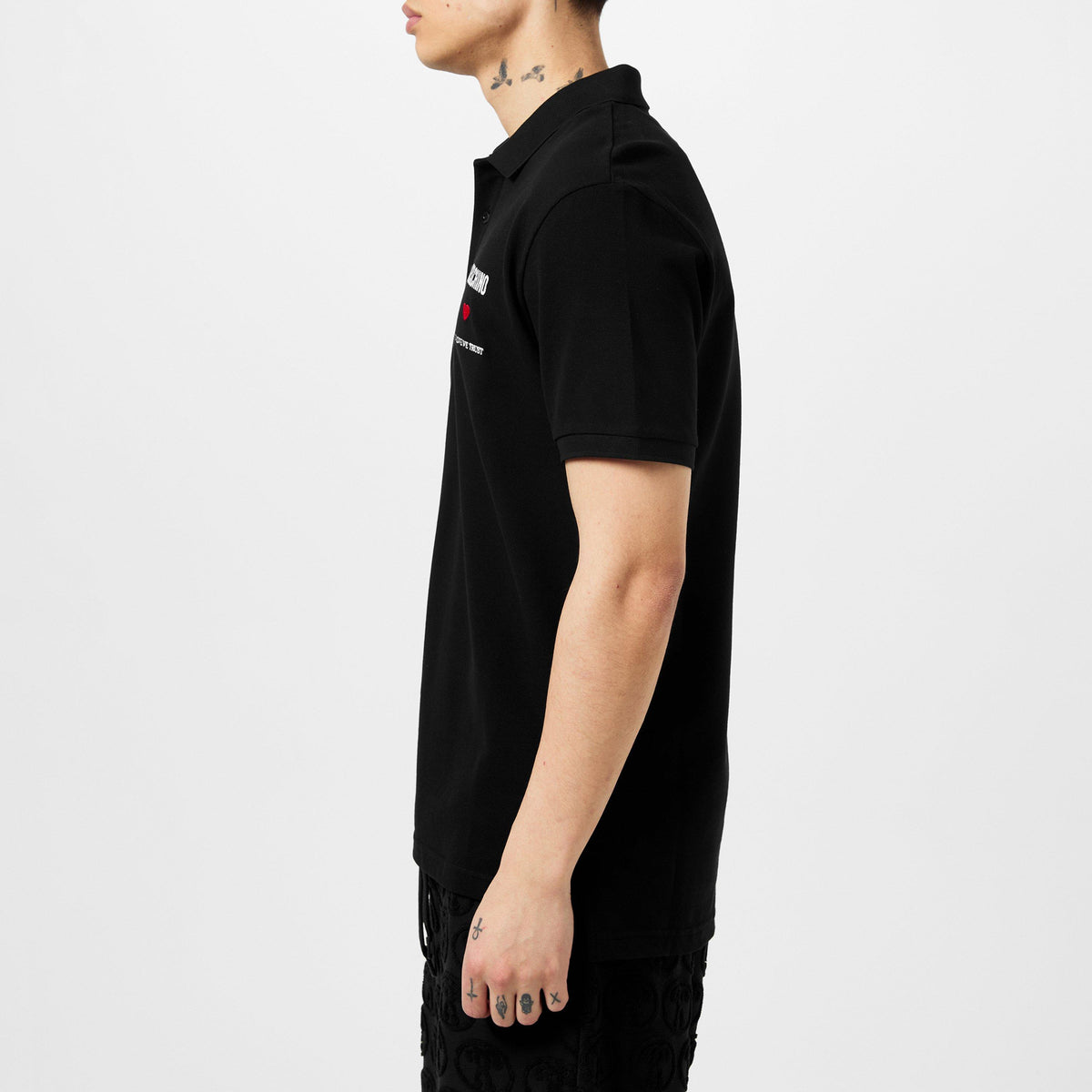 Embroidered In Love We Trust Polo Shirt