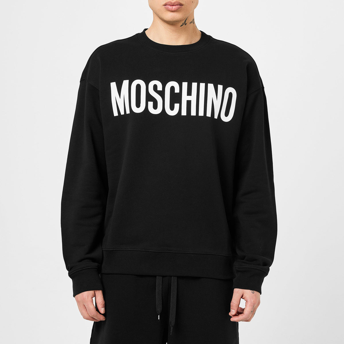 Print Crew Neck Sweater