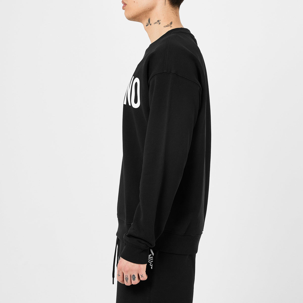 Print Crew Neck Sweater