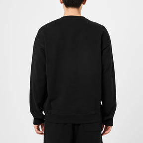 Print Crew Neck Sweater