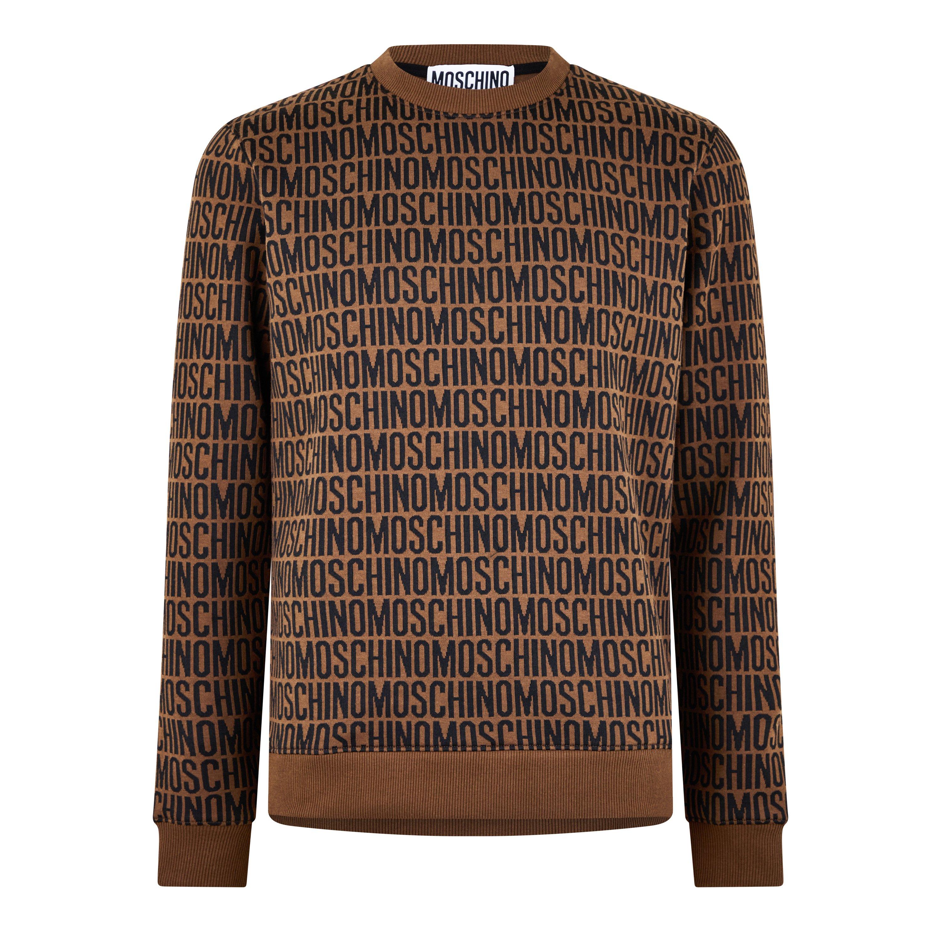 Logo Print Crew Sweater