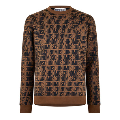 Logo Print Crew Sweater