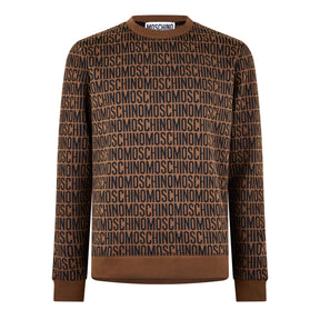 Logo Print Crew Sweater