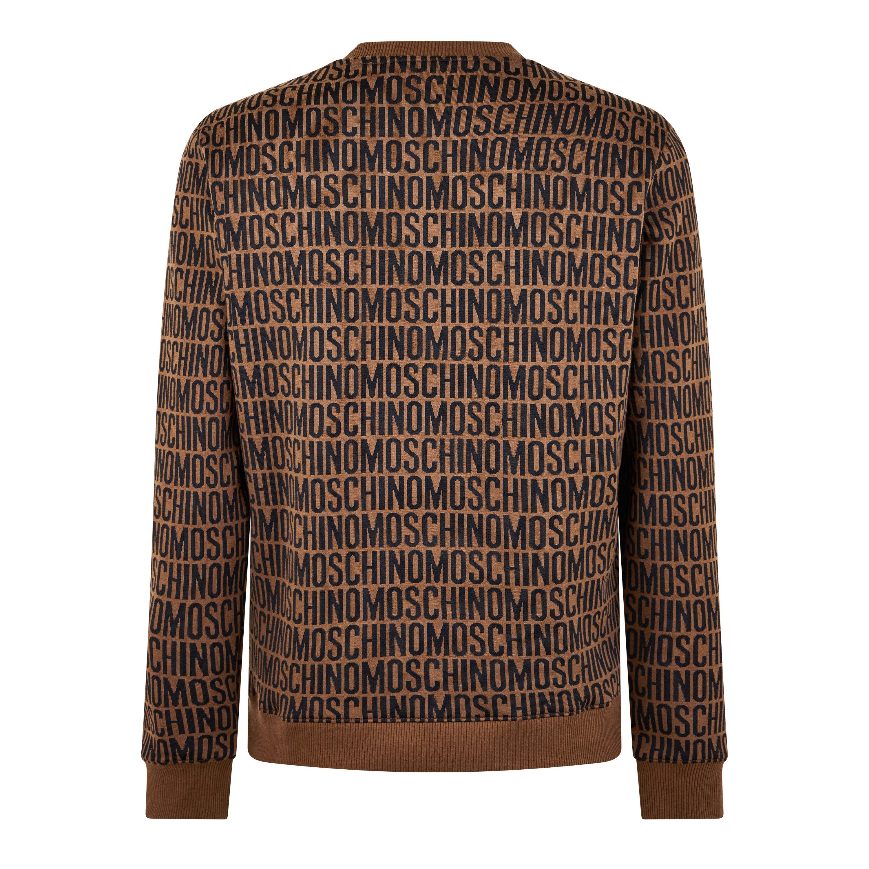 Logo Print Crew Sweater