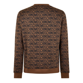 Logo Print Crew Sweater
