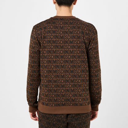 Logo Print Crew Sweater