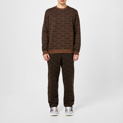 Logo Print Crew Sweater