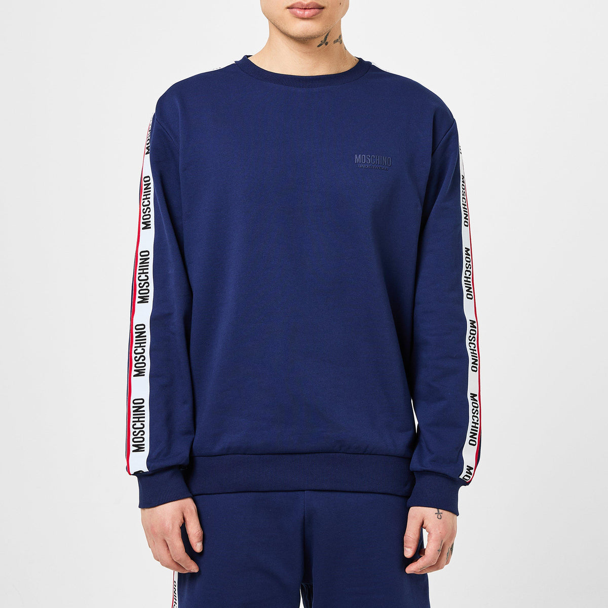 Logo Tape Crew Sweater
