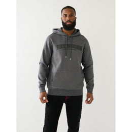 Over-the-Head Painted Logo Hoodie