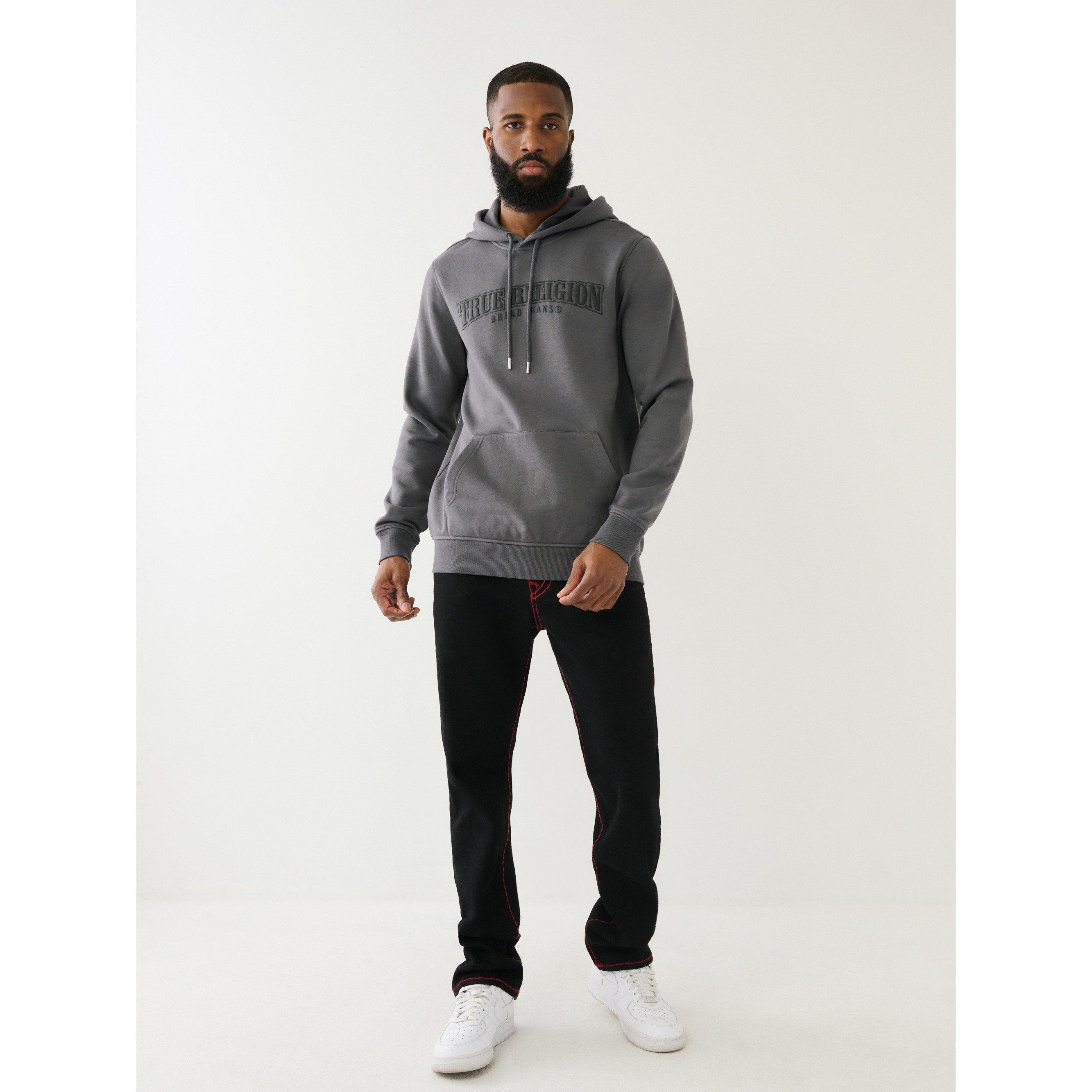 Over-the-Head Painted Logo Hoodie