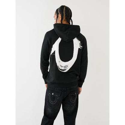 Over-the-Head Painted Logo Hoodie