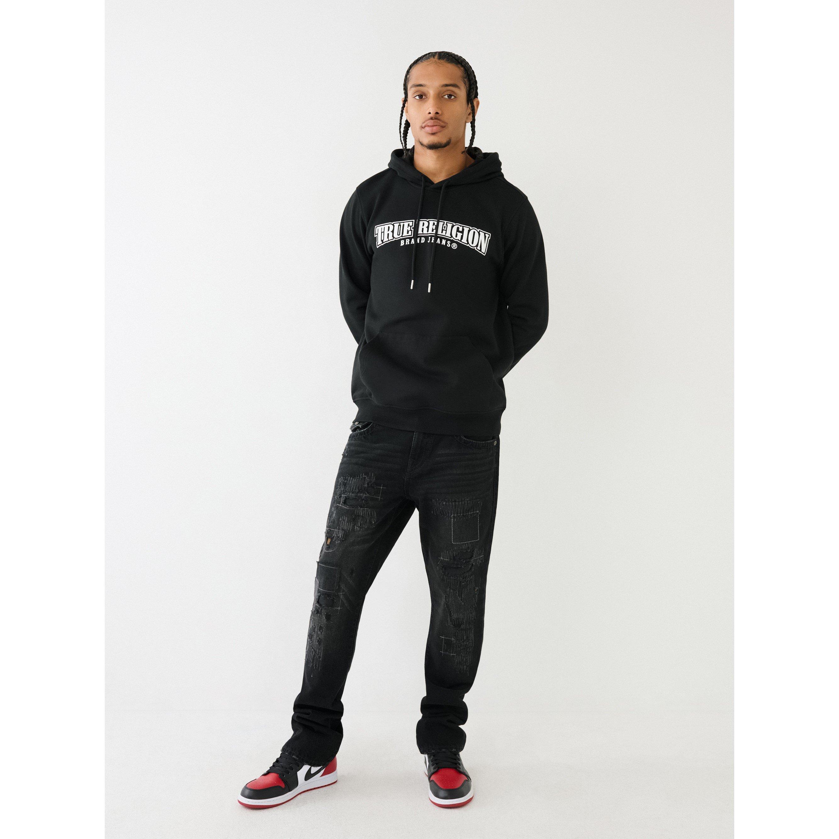 Over-the-Head Painted Logo Hoodie