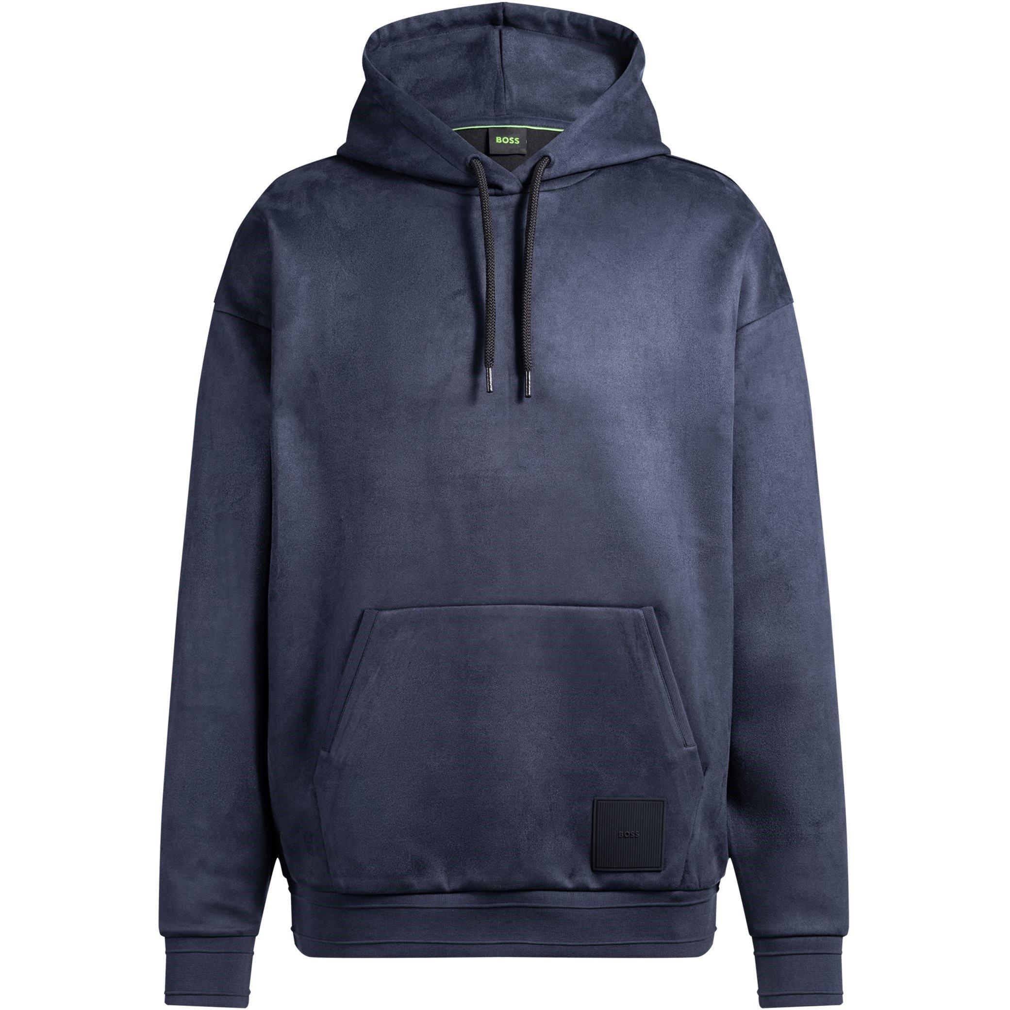 Men's HBG Sly Suede Hoodie, Sly Suede Fabric