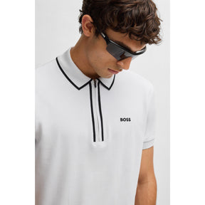 Men's Philix Tape Polo Shirt, Iconic Logo at Chest