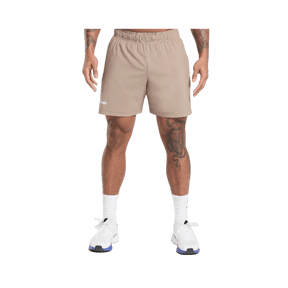 Gymshark Sport Panel 7" Shorts Cement Brown/Pebble Grey