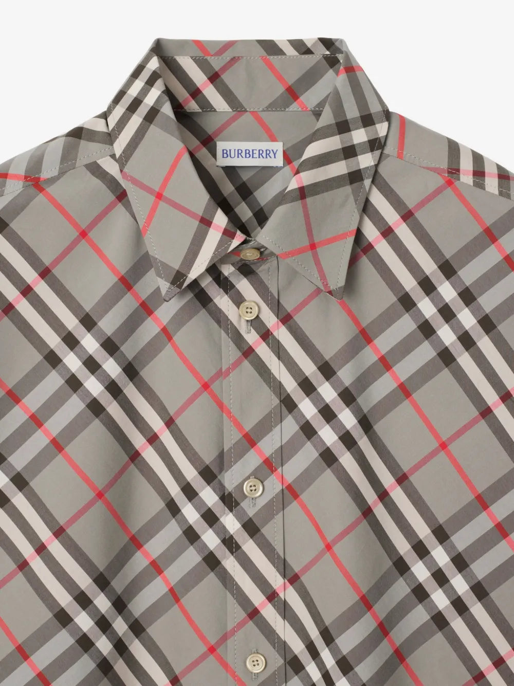 Burberry checked cotton shirt