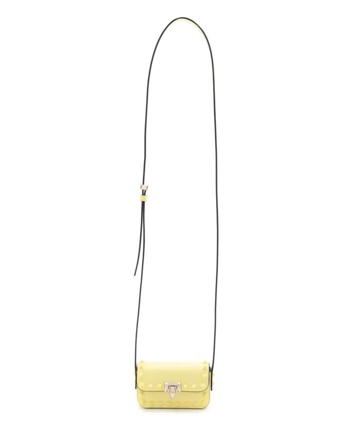 Rockstud Leather Mini Bag