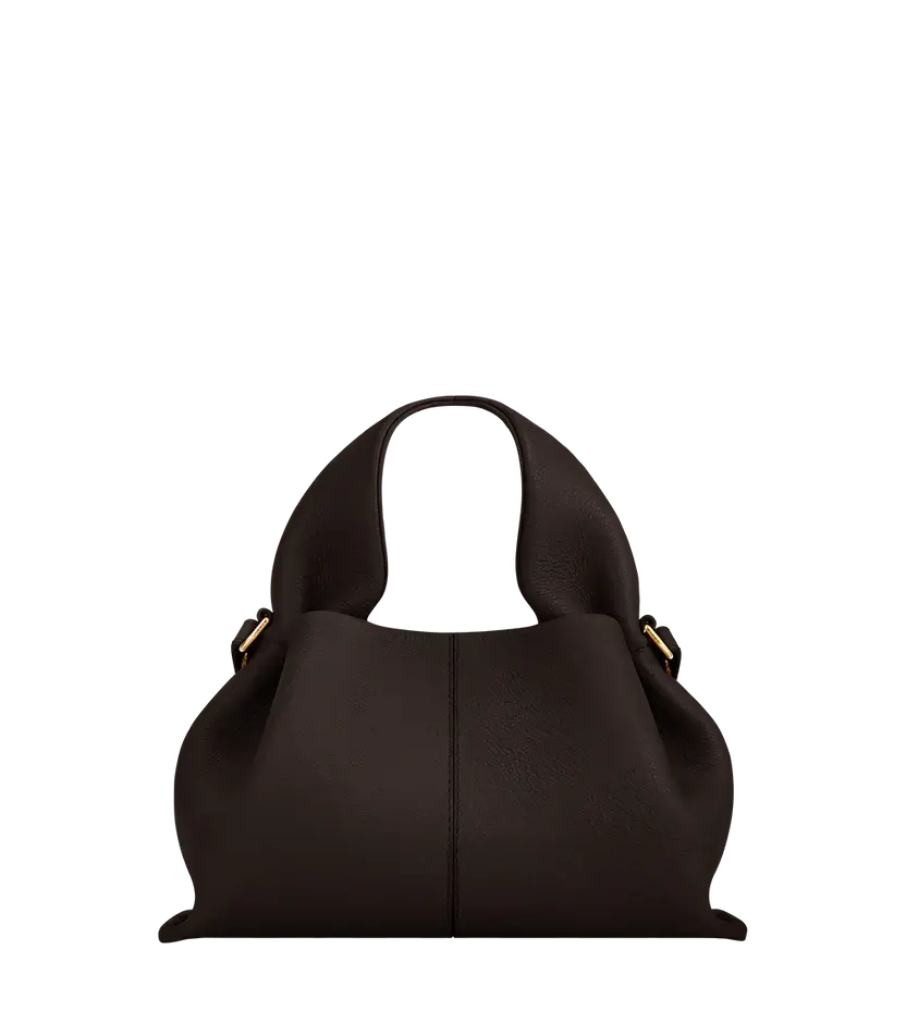Polene Numéro Neuf Mini Edition Textured Ebony - Size: One Size Bags | Shop From The Mirage