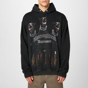 Men's Thoroughbred Over The Head Hoodie with Popper Fastening