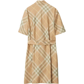 Vintage Check Pattern Dress