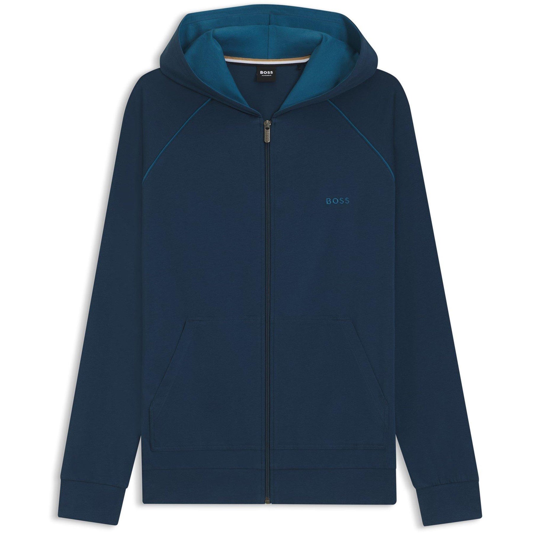 Men's MixMatch Zipped Hoodie, Full-Zip Closure