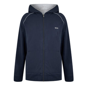 Men's MixMatch Zipped Hoodie, Full-Zip Closure