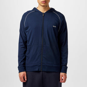 Men's MixMatch Zipped Hoodie, Full-Zip Closure
