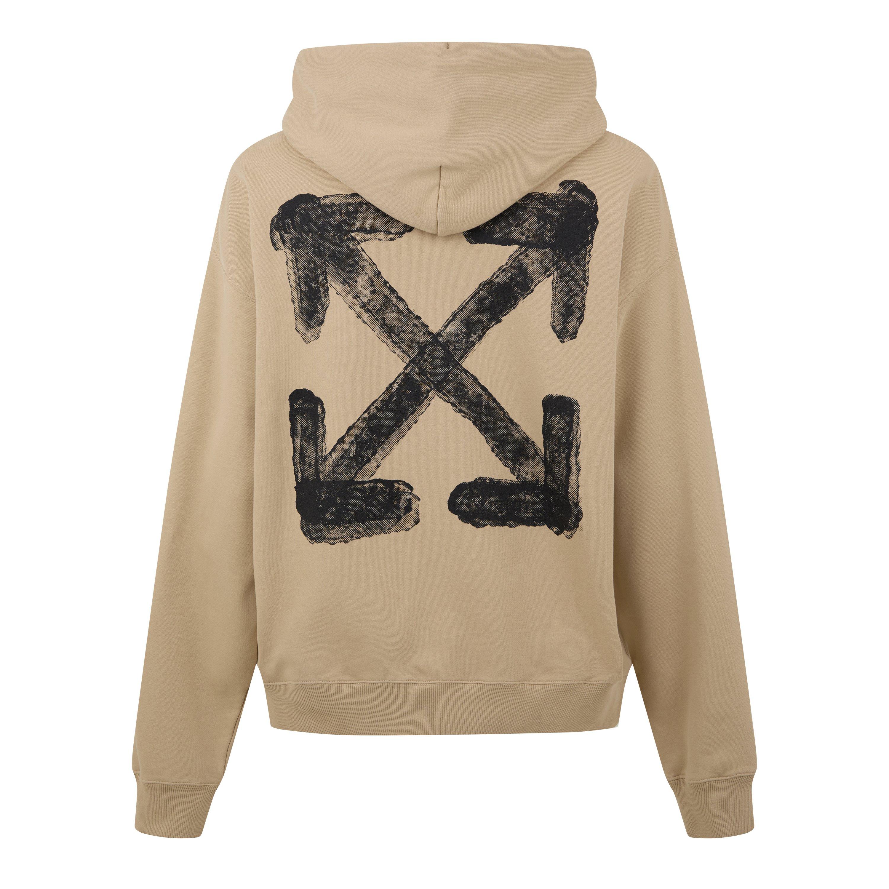 Spray Arrow Over The Head Hoodie