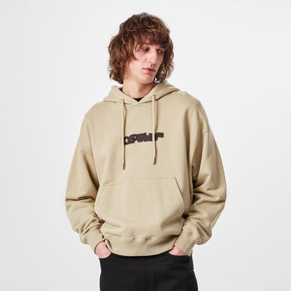 Graffiti Spray Arrow Cotton Long Sleeve Hoodie