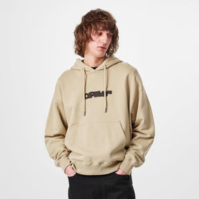 Men's Spray Arrow Hoodie, Graffiti Design
