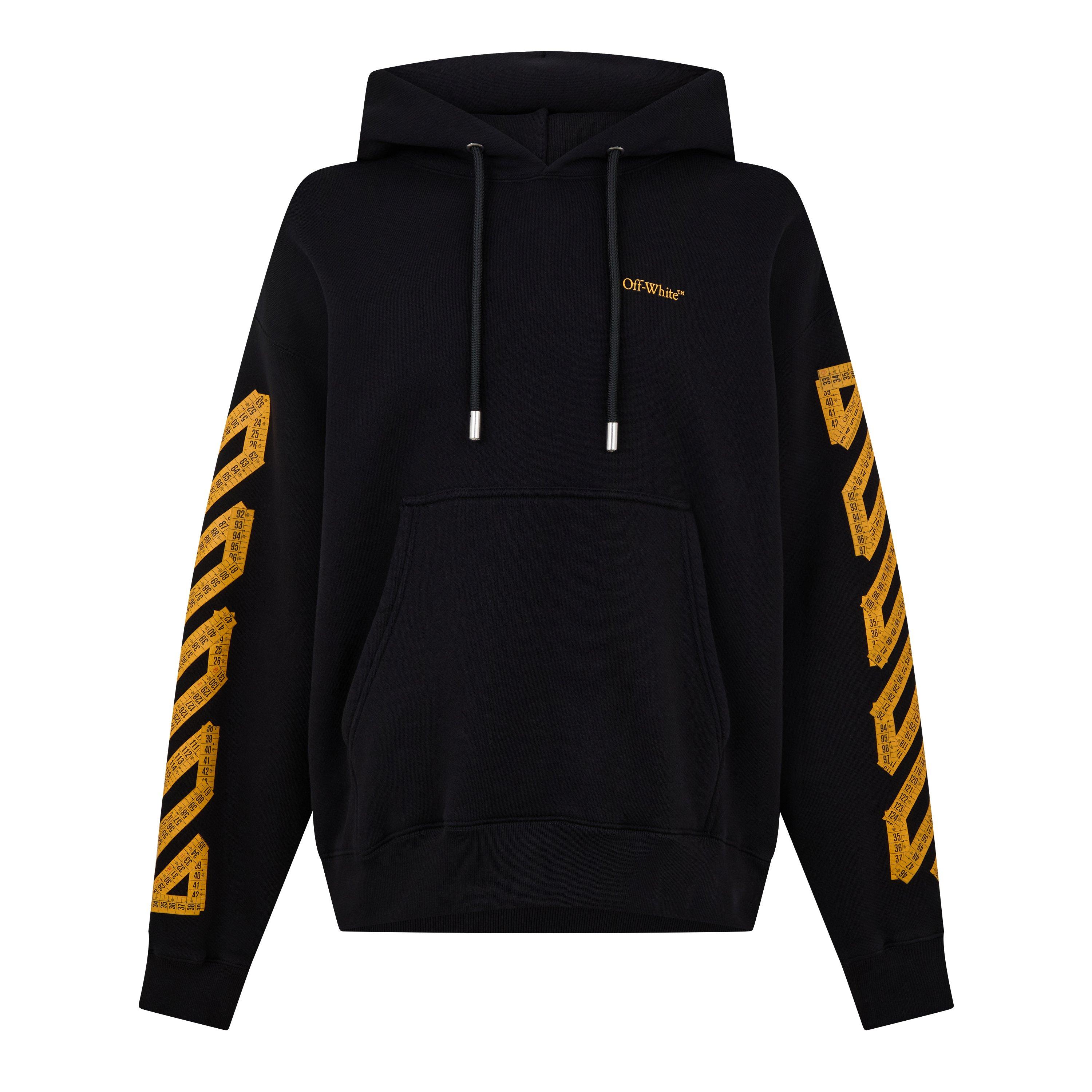 Men's Tape Hoodie with Bold Logo Design