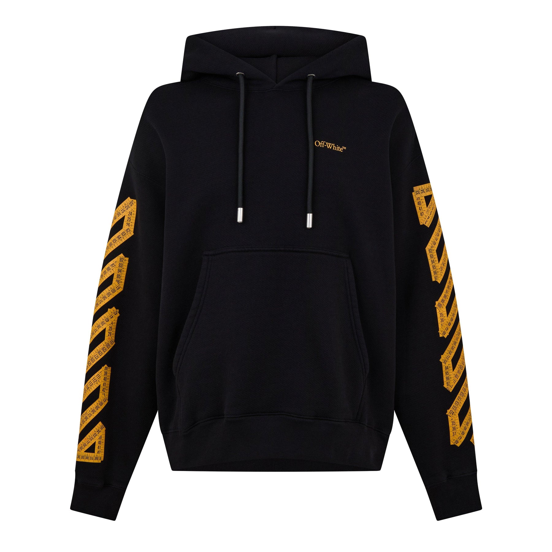 Men's Tape Hoodie with Bold Logo Design