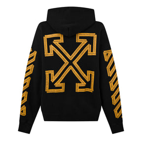 Men's Tape Hoodie with Bold Logo Design