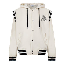 Varsity Jacket Zip Hoodie