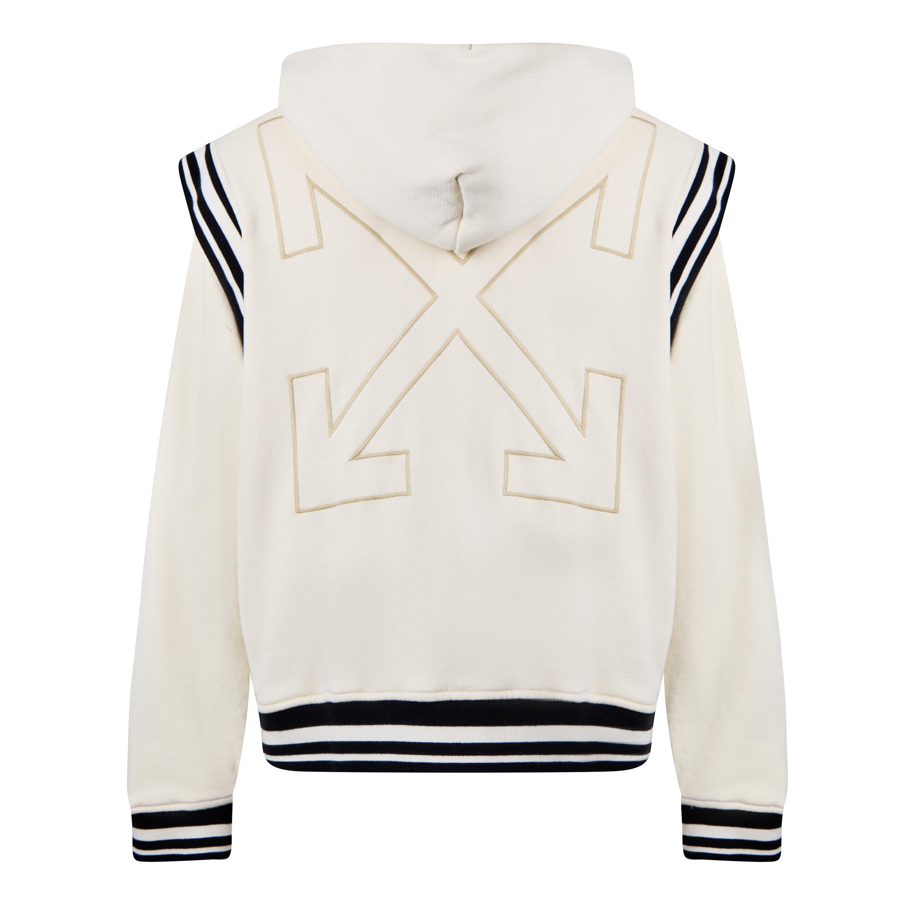 Varsity Jacket Zip Hoodie