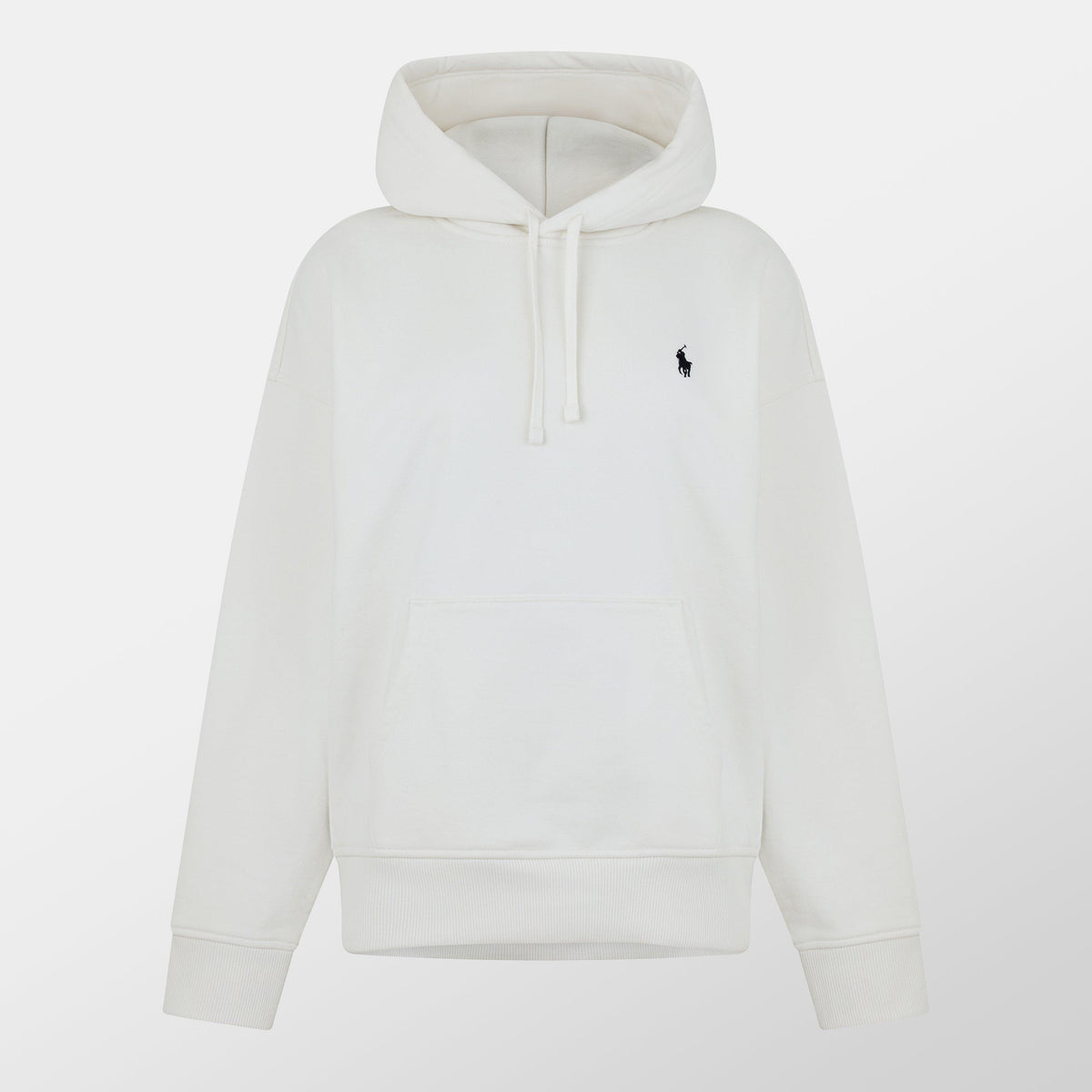 Relaxed Fit Logo Fleece Hoodie