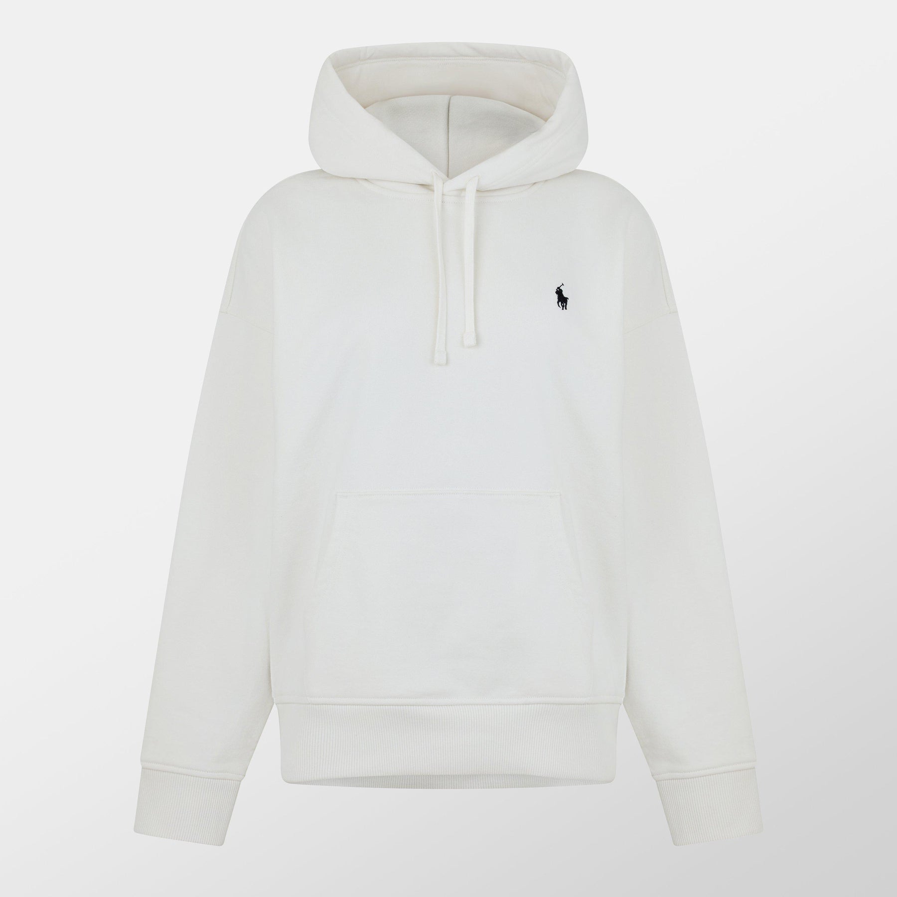 Relaxed Fit Logo Fleece Hoodie