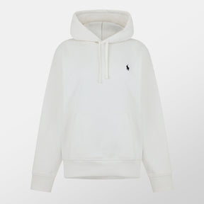 Relaxed Fit Logo Fleece Hoodie