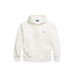 Relaxed Fit Logo Fleece Hoodie