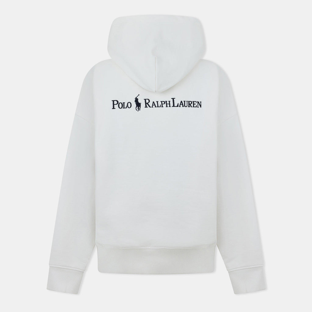 Relaxed Fit Logo Fleece Hoodie