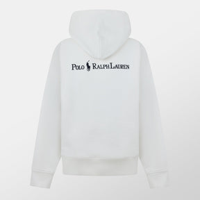 Relaxed Fit Logo Fleece Hoodie